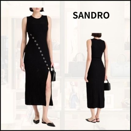SANDRO コントラストカラー ワンピース 通販 - FARFETCH