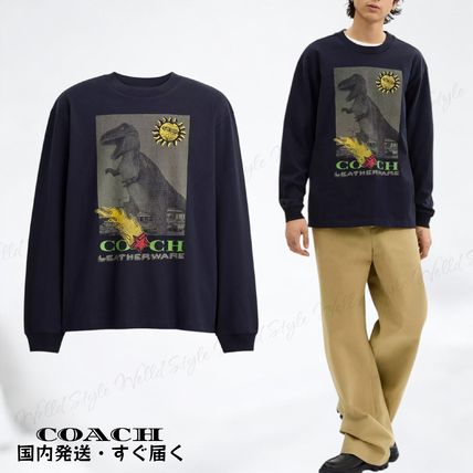 長袖 ロング Coach(コーチ) Tシャツ・カットソー(メンズ) - 海外