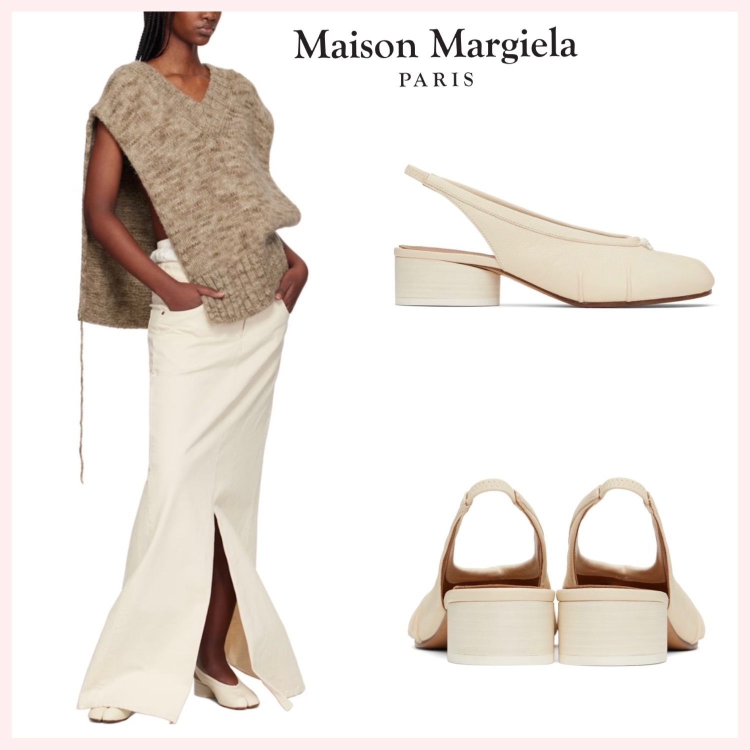 ★Maison Margiela★関税込♪NEW♪Tabi New スリングバック