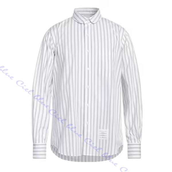 ♡関税送料込♡Thom Browne ストライプ柄シャツ 2色 関税込!今だけSALE◇THOM BROWNE◇ストライプ柄シャツ