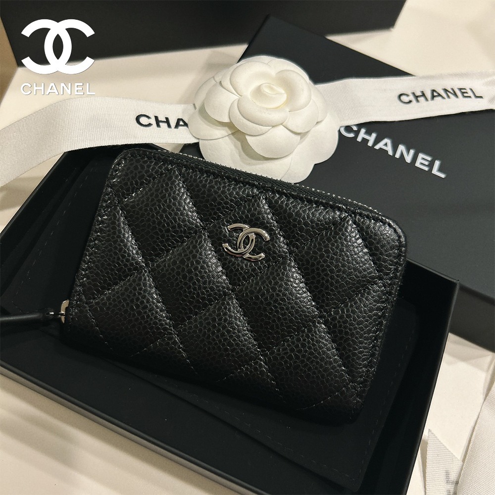 定番*大人気【CHANEL】シャネル クラシック ジップ コインパース