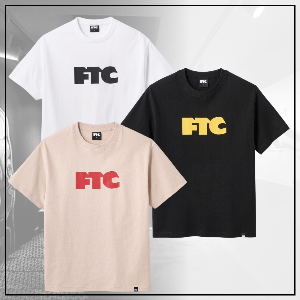 すぐにお届け♪FTC OG LOGO TEE サンド・ブラック・ホワイト展開