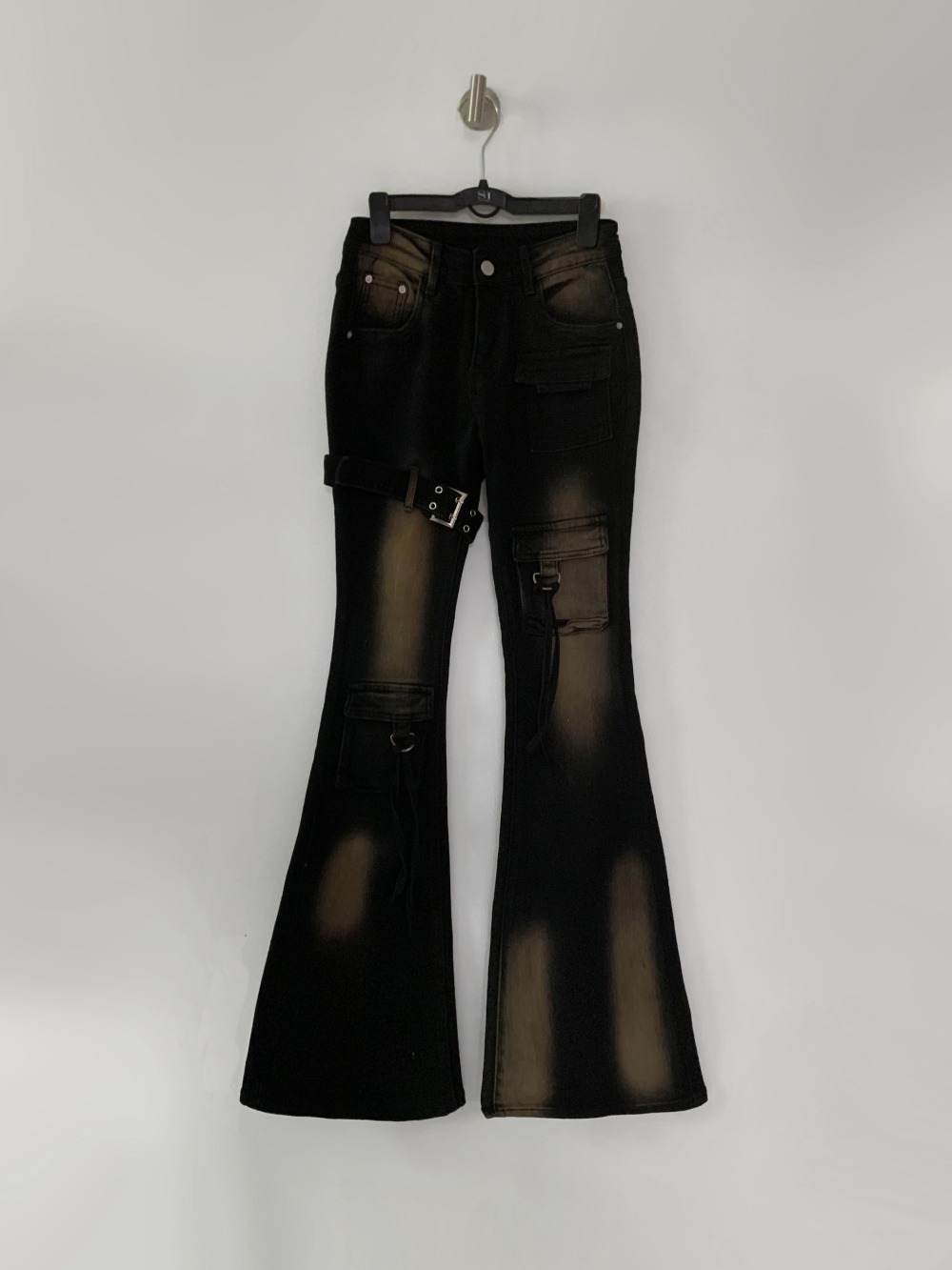【suzen】Kaisin y2k cargo bootcut pants