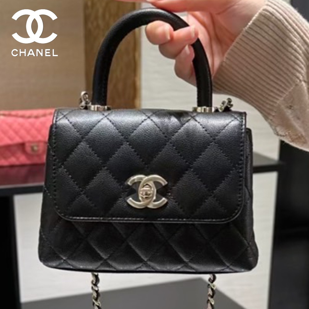 ＊超希少＊【CHANEL】シャネル ココハンドルミニ 14.5cm バッグ