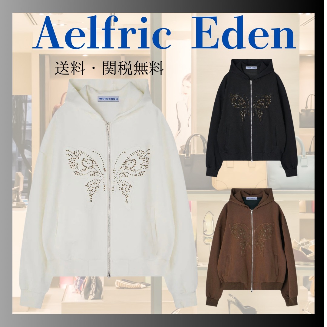 Aelfric Eden バタフライ ジップパーカー【送料・関税込み】★ ◇Aelfric Eden◇ バタフライジップパーカー