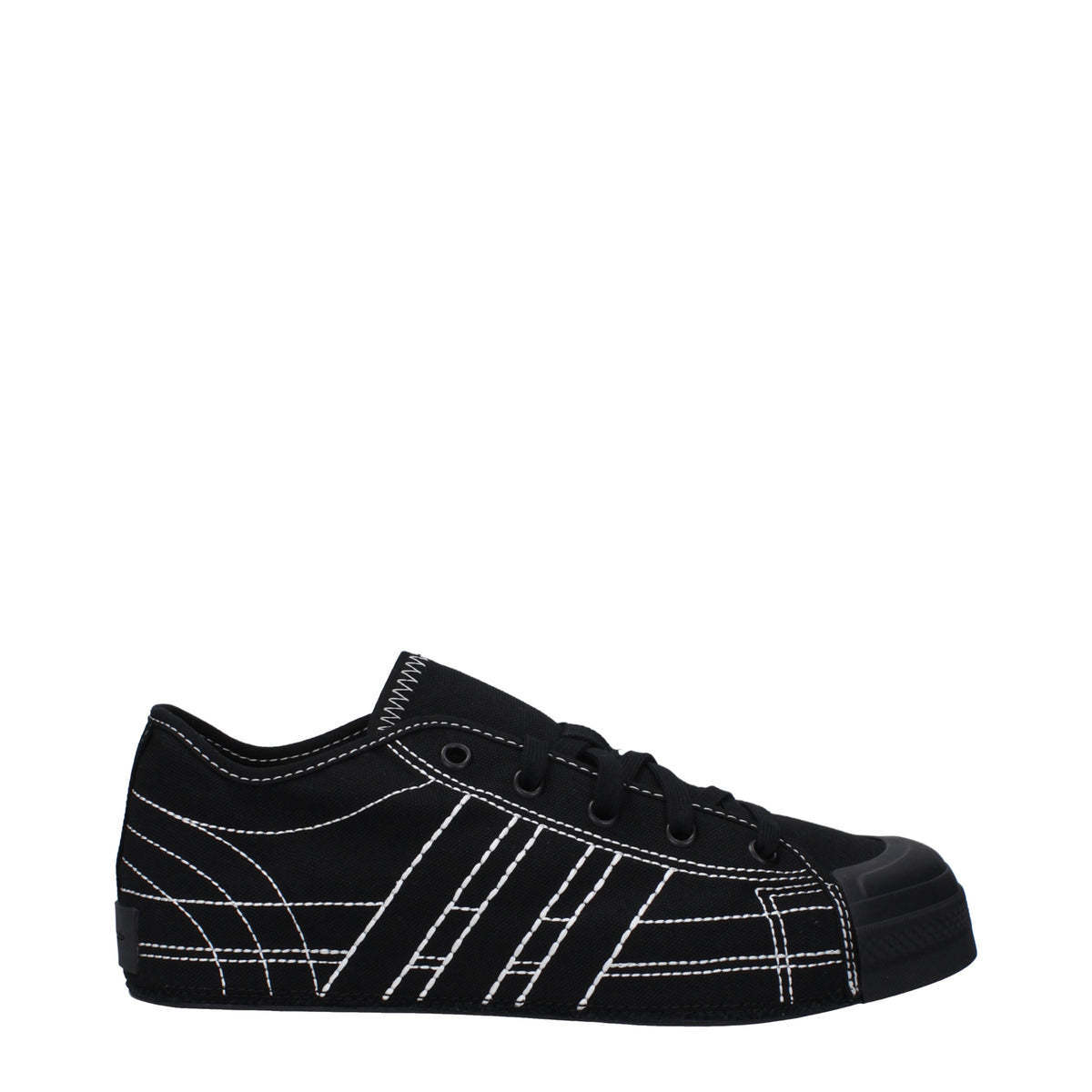 スニーカー Y-3 Y3 Yamamoto Sneakers Men Fabric Black/White