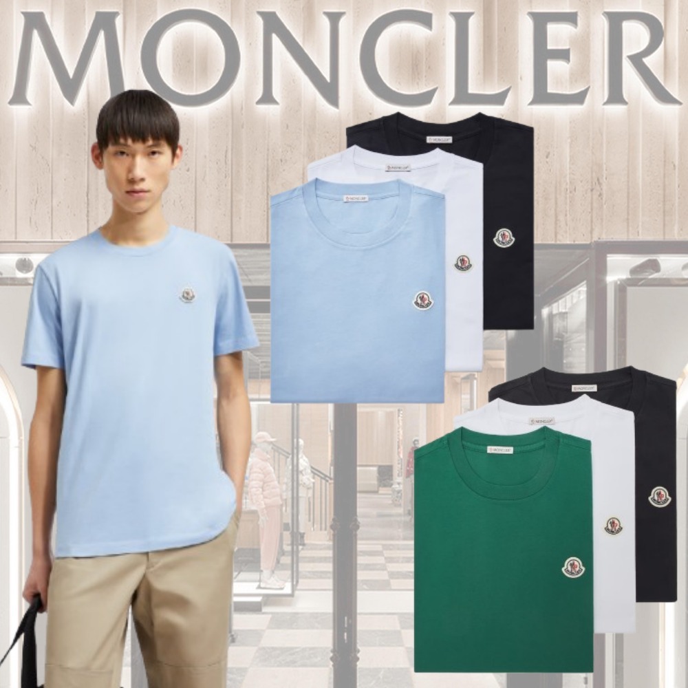 ★【MONCLER】メンズ★T-shirt in cotone★3枚セットTシャツ