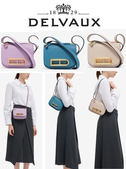 【DELVAUX】ランゴー スモール Alpina Calf