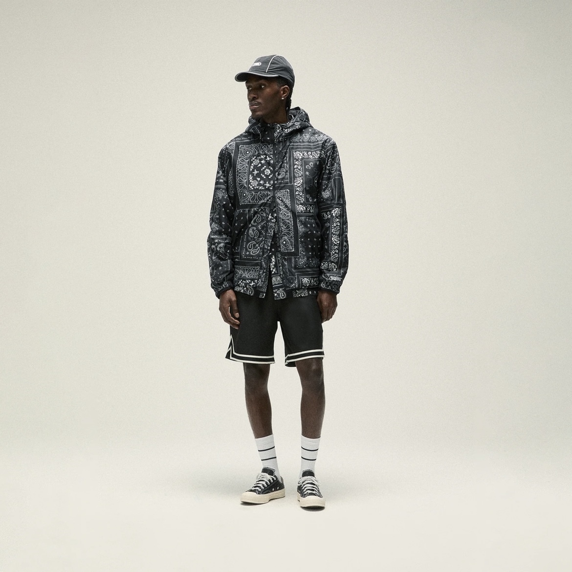 関税込【KITH NYC】 Deconstructed Bandana Madison V Jacket