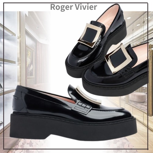関税込 25SS■Roger Vivier■パテントレザー ローファー