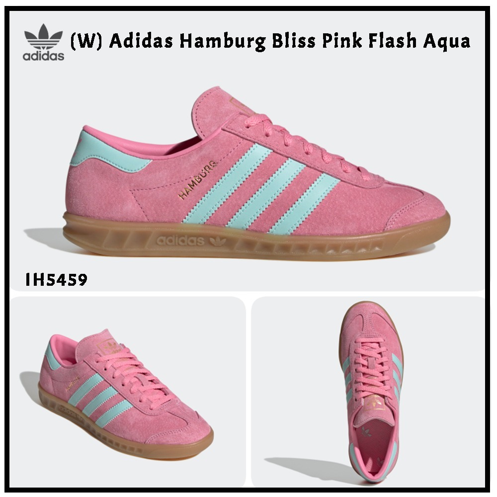 【アディダス】★(W) Adidas Hamburg Bliss Pink★IH5459★