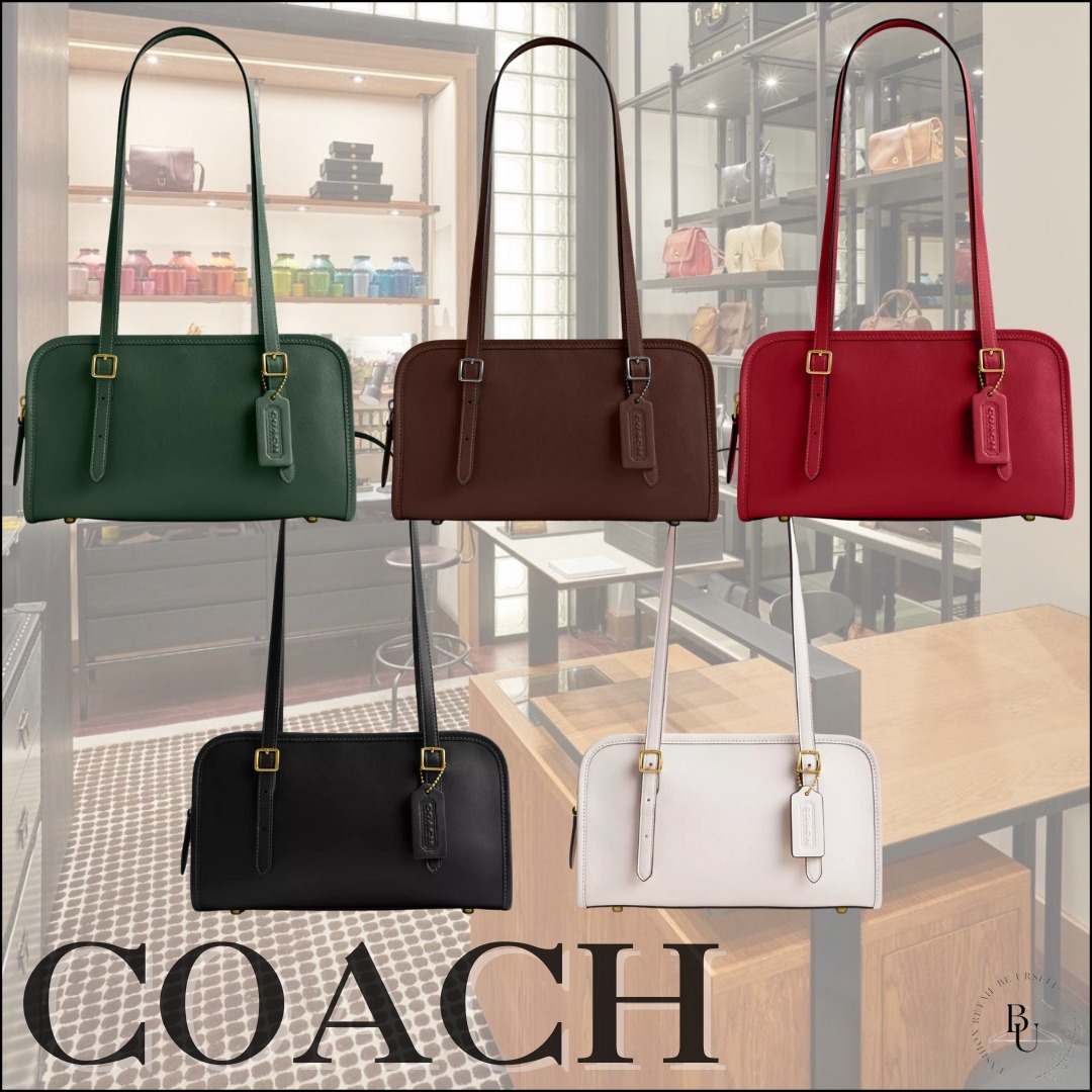 グラブタンレザー【COACH】Swing Zip トートバッグ CM565