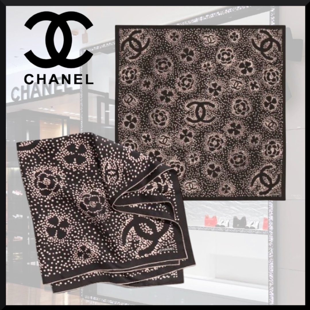 【上品でエレガント♡】CHANEL スカーフ