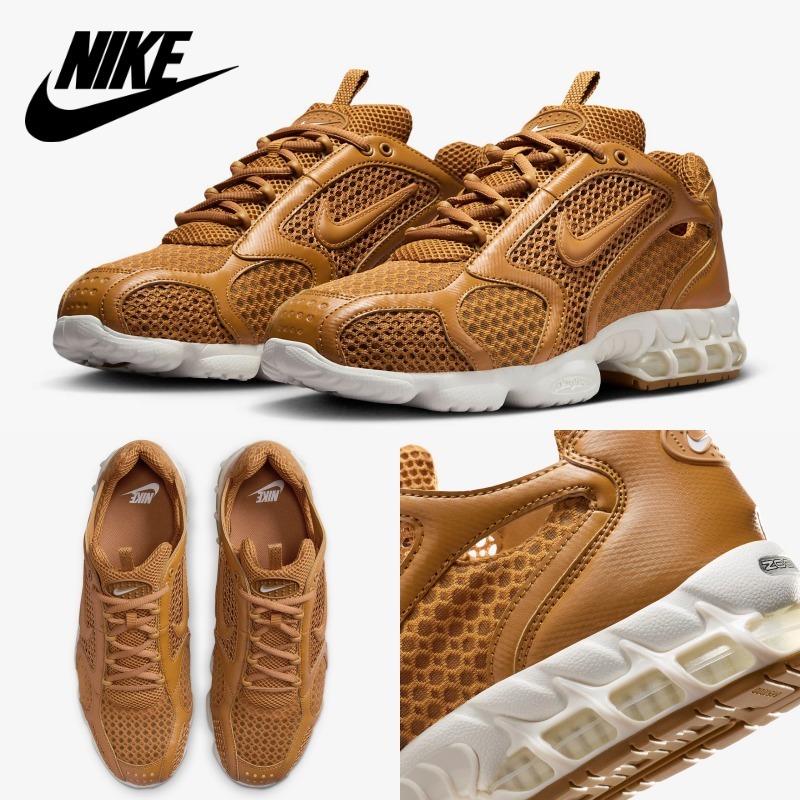 【NIKE】 AIR ZOOM SPIRIDON Cage 2 Light Brown