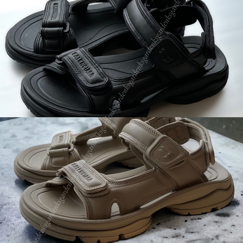 BALENCIAGA TOURIST サンダル ロゴ エンボス 国内発送！