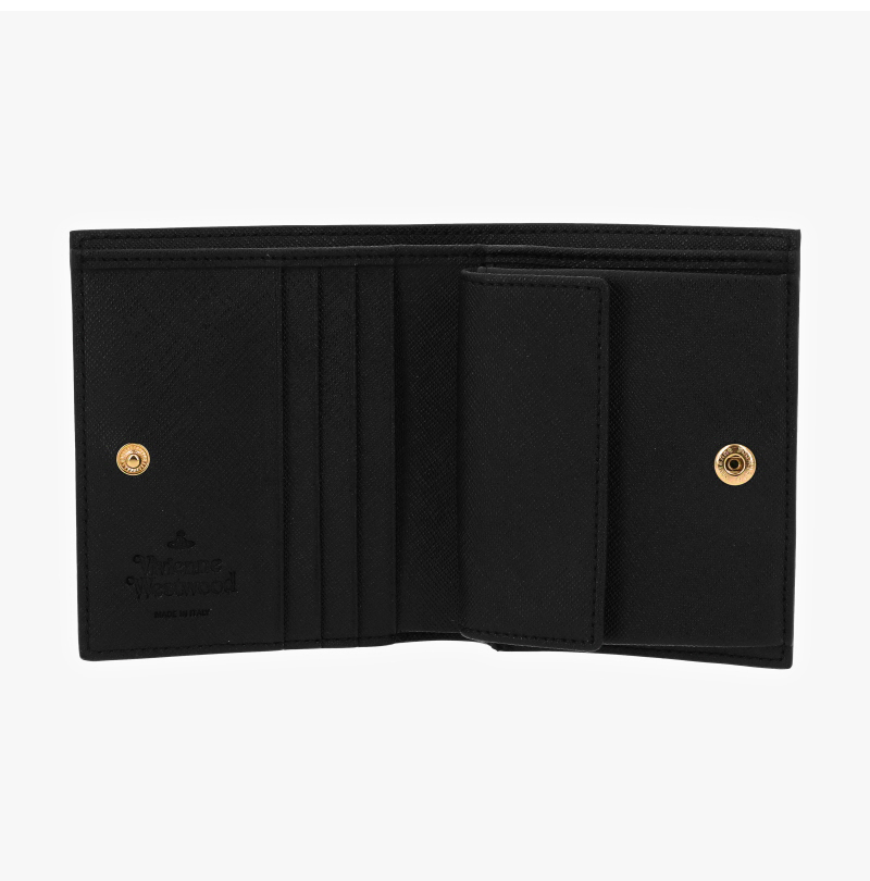 《VIVIENNE WESTWOOD》 ロゴコイン 折りたたみ財布