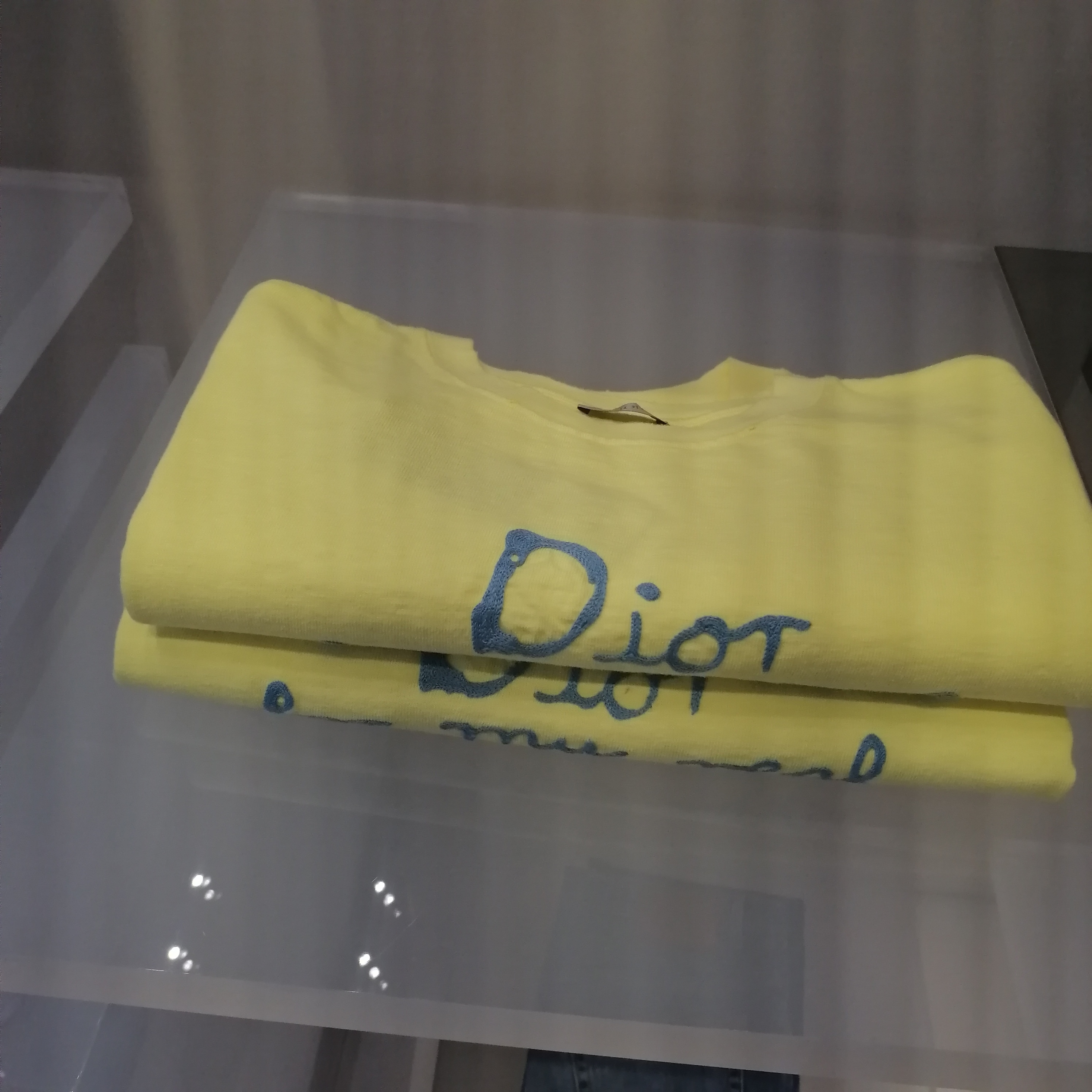 Dior☆DIOR AND HYLTON NEL Tシャツ、リラックスフィット