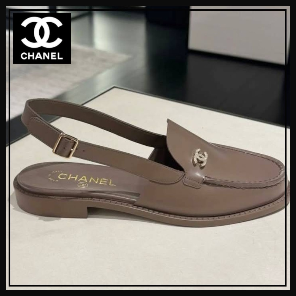【シックな大人エレガントカラー♡】CHANEL ローファー