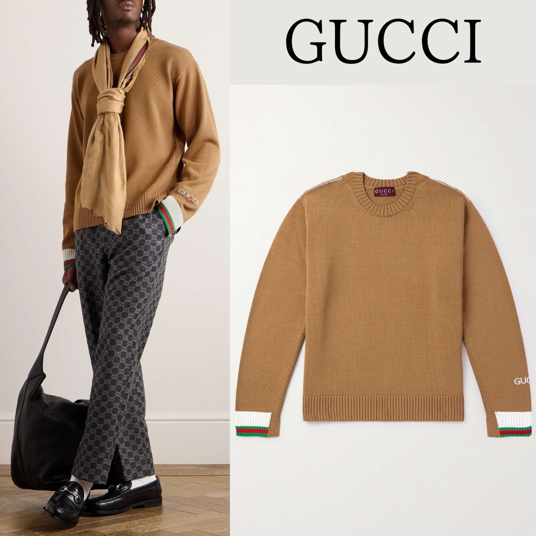 【国内発送関税込】【GUCCI】コットン セーター