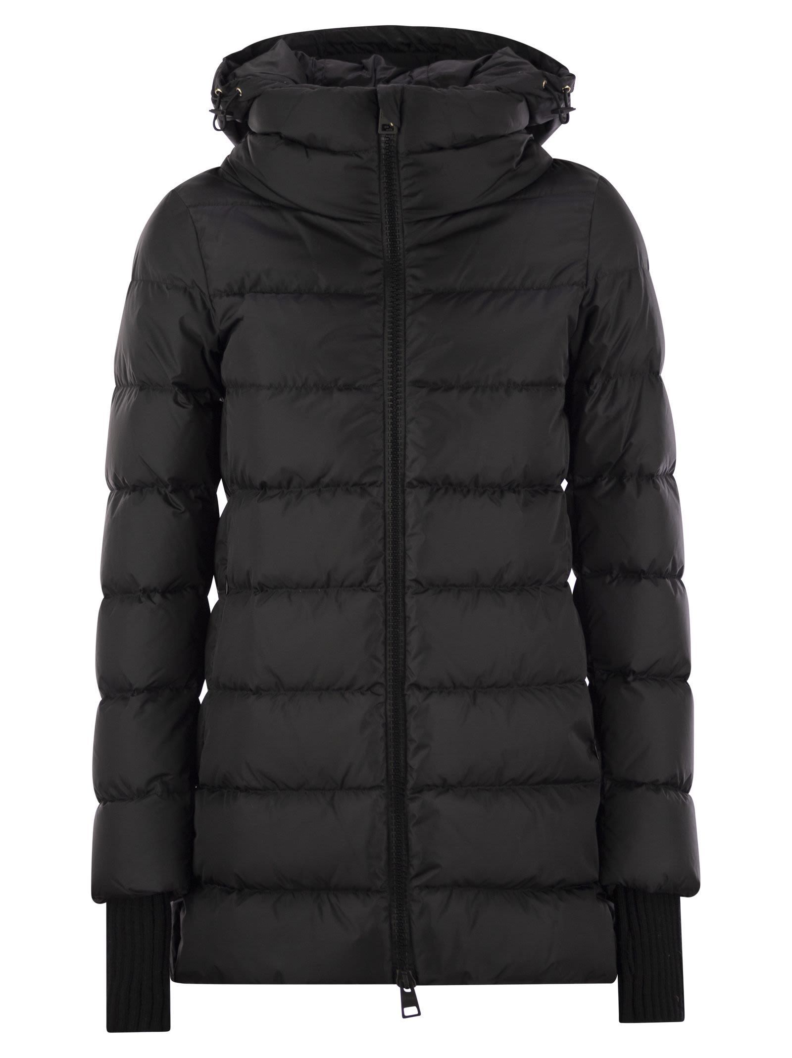ジャケット HERNO Medium down jacket with hood