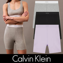 【CALVIN KLEIN】◆CK リブバイカーショートパンツ◆送料無料◆