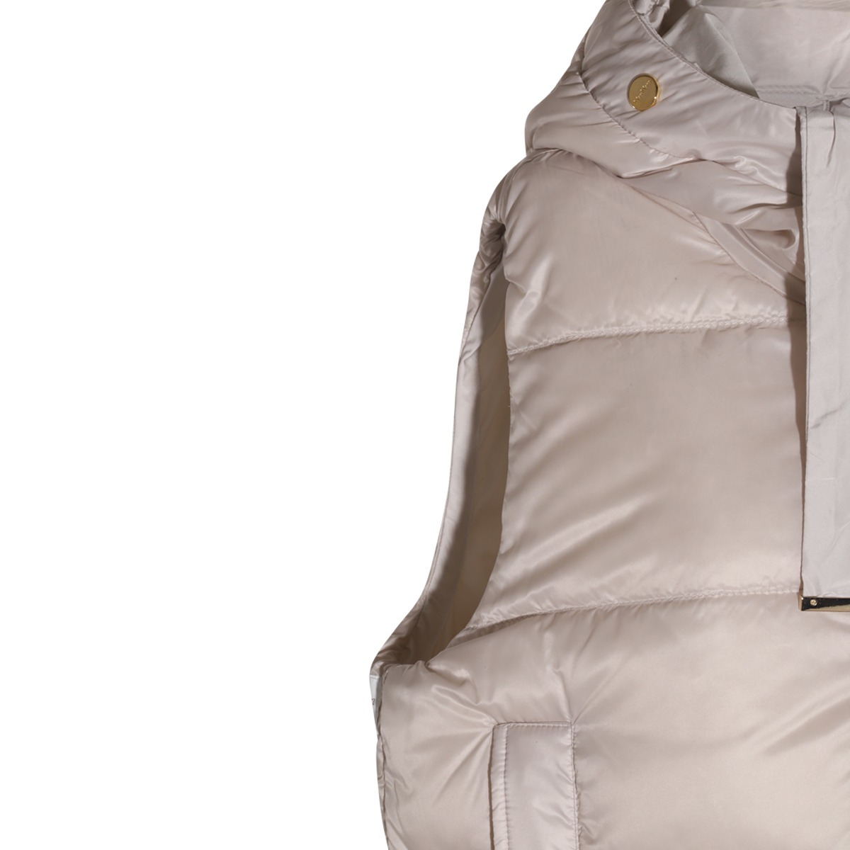【Max Mara The Cube】Jsoft リバーシブル 撥水キャンバスベスト Max Mara The Cube】Jsoft リバーシブル 撥水キャンバスベスト