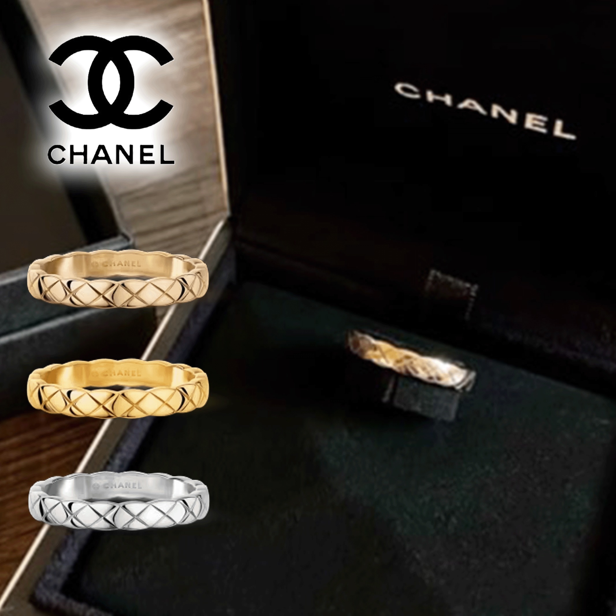 大人気モデル★【CHANEL】ココクラッシュリング ミニ