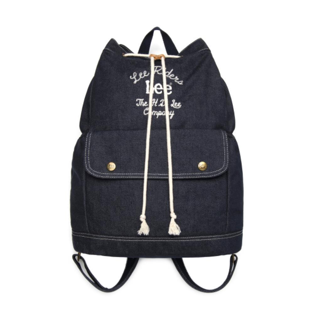 ★LEE★ Cotton Two Way Bucket Backpack Indigo Dark