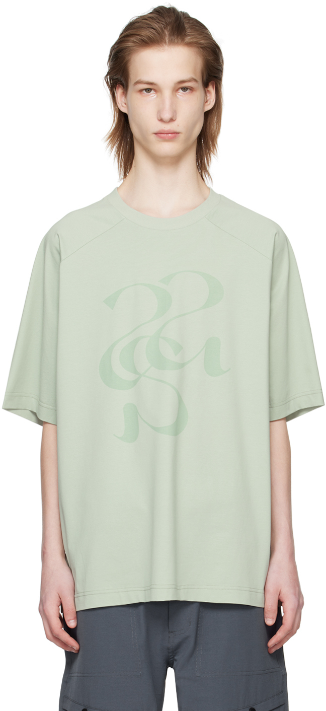 【関税込み】A.A. Spectrum グリーン モノグラム Tシャツ