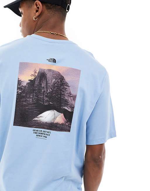 【THE NORTH FACE】Camping retro back graphic Tシャツ 関送込 THE NORTH FACE】Camping retro back graphic t-shirt 送関込