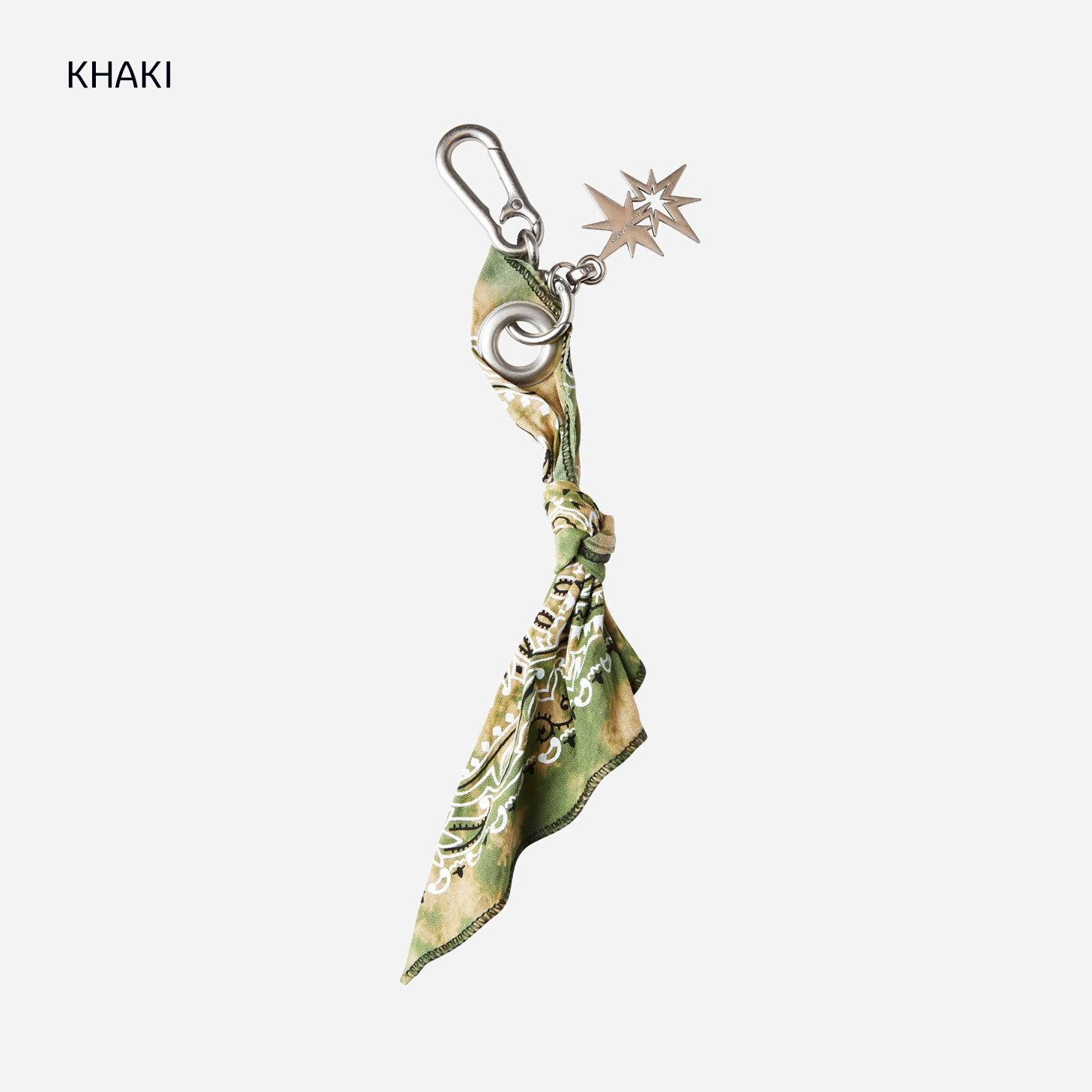VACANT Archive : 25SS / DYED BANDANA KEYRING (5COLORS