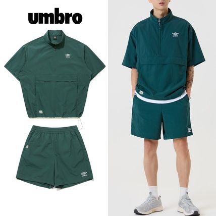 UMBRO アンブロ リネンチェック ブルゾン＆パンツ[セットアップ] UMBRO(アンブロ) セットアップ(メンズ) - 海外通販のBUYMA