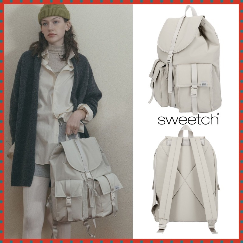 バックパック・リュック sweetch CITY BOYS RUCKSACK 001 M Cream