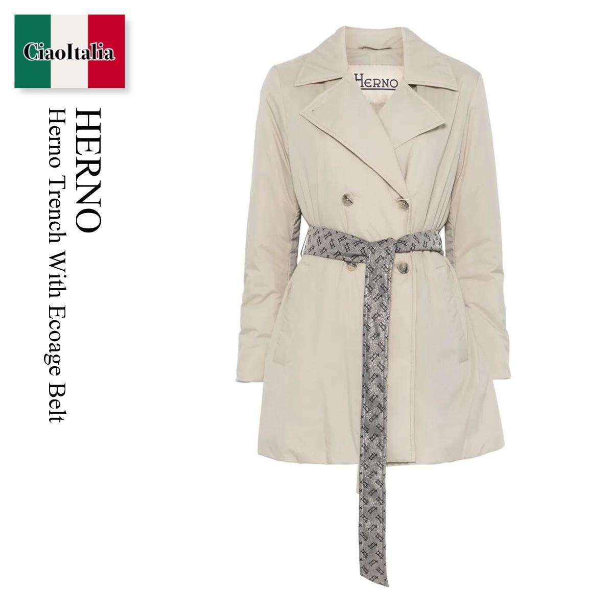 トレンチコート Herno Trench With Ecoage Belt