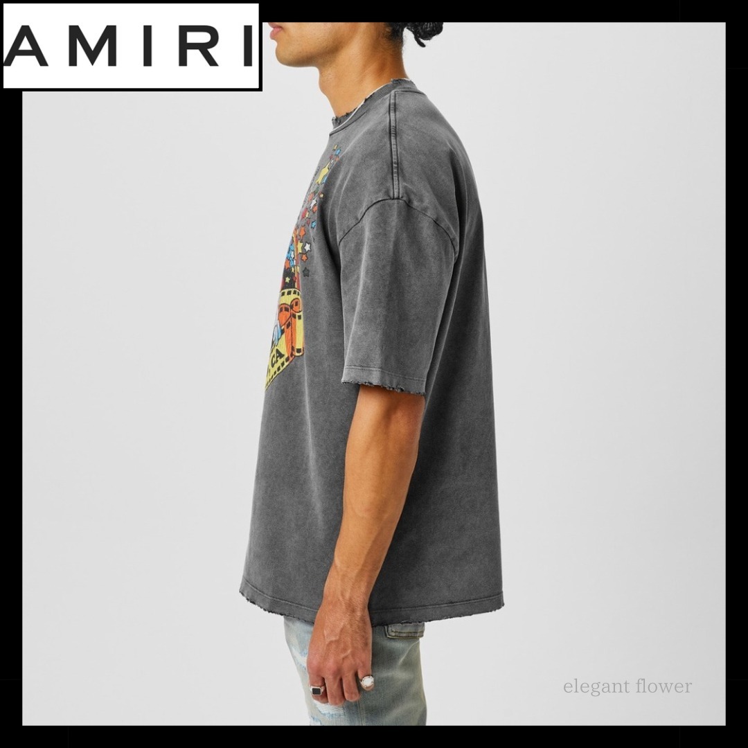 【AMIRI】ハリウッド オーバーサイズ Tシャツ 大人気！】AMIRI ハリウッド オーバーサイズTシャツ