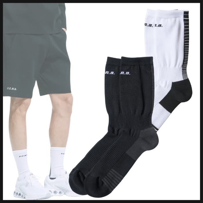 国内発送【F.C.R.B.】GAME SHORT SOCKS / スポーツ F.C.R.B.ロゴ