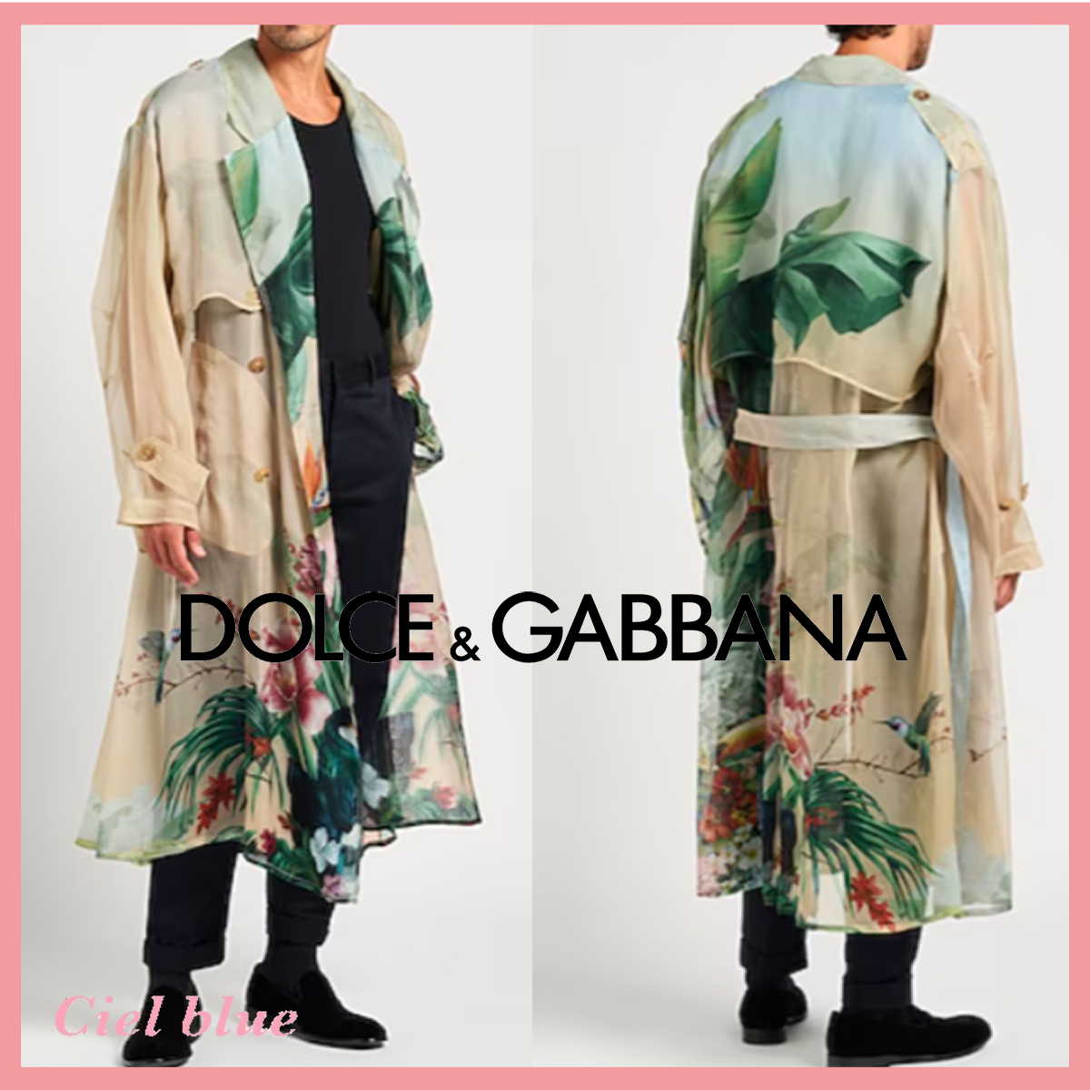 Dolce & Gabbana☆長袖 ダブルブレスト ピーコート Dolce & Gabbana☆長袖 ダブルブレスト ピーコート