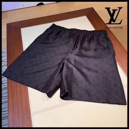 季節終了セール⚫︎現行⚫︎美品◇ルイヴィトン⚫︎ハーフパンツ◇ブラック⚫︎モノグラム - メルカリ