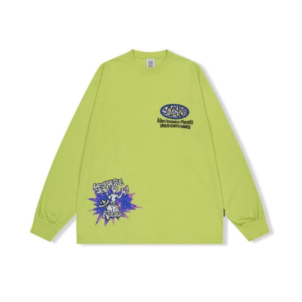◇YESEYESEE◇ YES Alien LS Bright Green