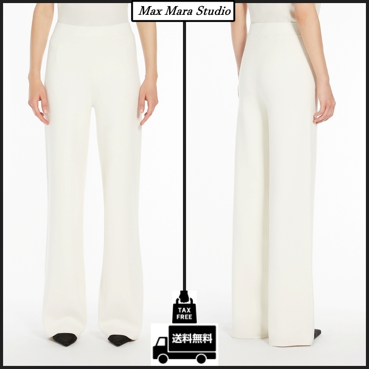【Max Mara Studio】ROBIN ロング ビスコース パンツ
