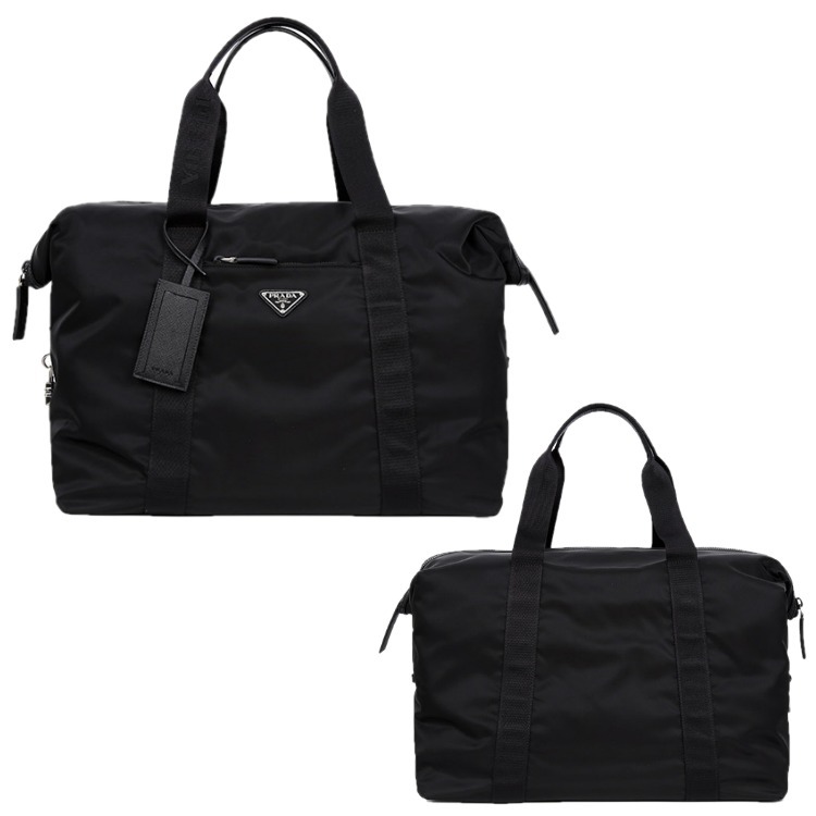PRADA☆25SS トライアングルロゴ リナイロン ダッフルバッグ