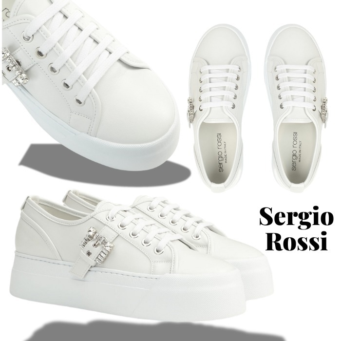 ★大人カジュアル★セルジオロッシ sr Twenty Buckle-Sneakers