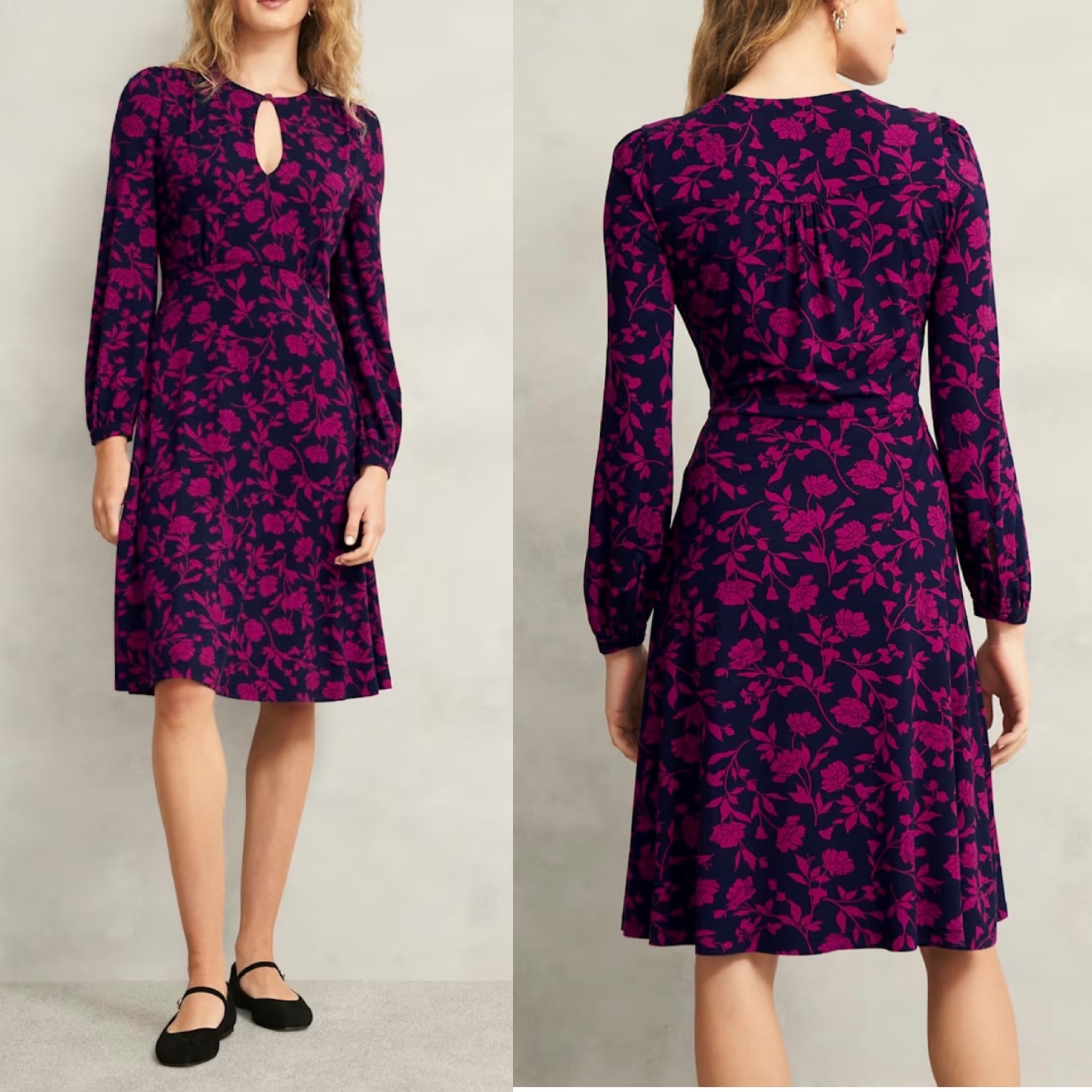 英国発【Hobbs London】Graceジャージードレス
