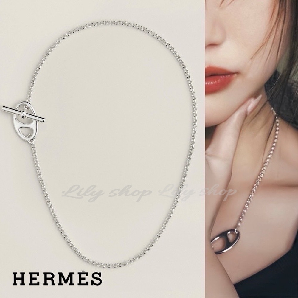 最高シンプル！【HERMES】 ネックレス