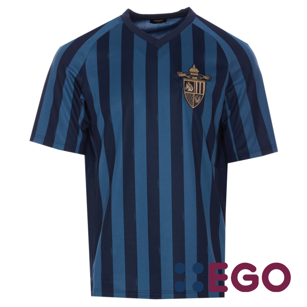 Tシャツ・カットソー FENDI CREST PEQUIN STRIPE T