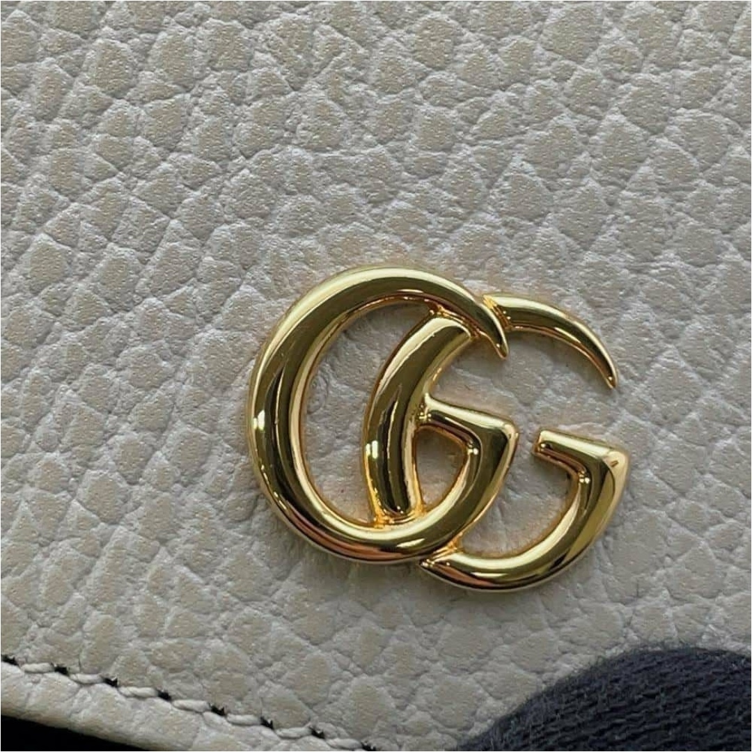 【VINTAGE】GUCCI ダブルG レザー 三つ折り財布 VINTAGE】GUCCI ダブルG レザー 三つ折り財布 (GUCCI/折りたたみ