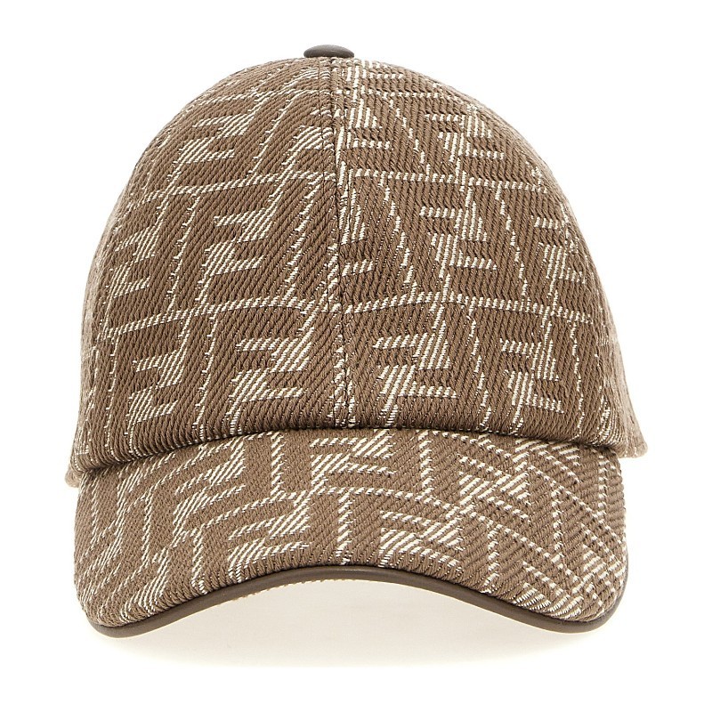 キャップ FENDI SS25 FF monogram cap (FXQ330AULV F0QD3)