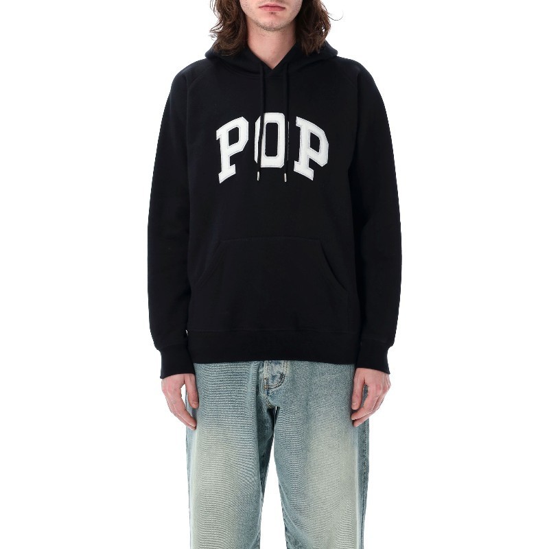 パーカー・フーディ Pop Trading Company SS25 POP HOODIE (POPSS2501005 BLACK)