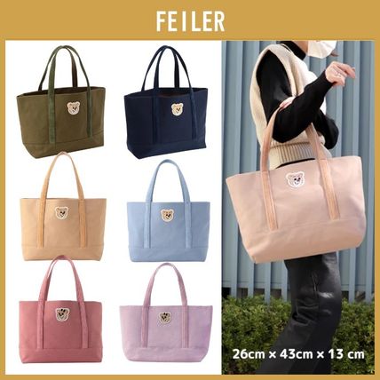 ベージュ系 FEILER(フェイラー) トートバッグ(レディース