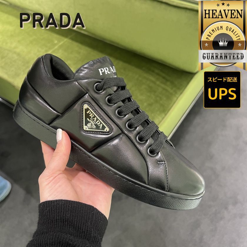 6万取引突破★UPS速達便利用！【PRADA】1E204N 2DLK8_スニーカー